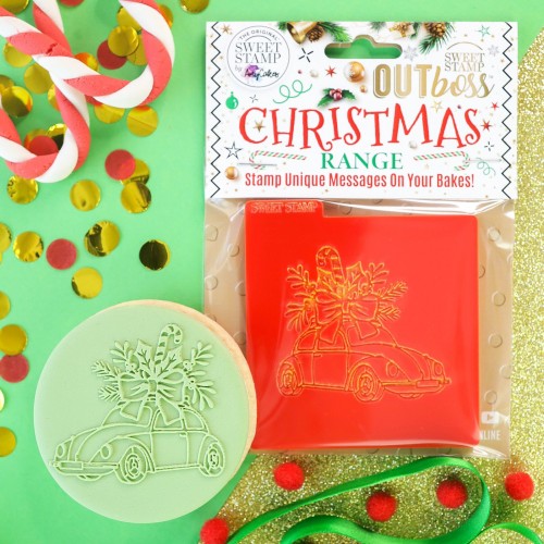 Στάμπα Χριστουγεννιάτικο Αυτοκίνητο-Outboss By SweetStamp
