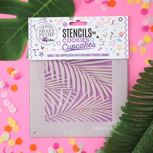 Στένσιλ Φύλλα Φοίνικα Sweet Stamp