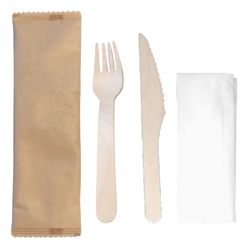 Ατομικό Κουβέρ Σε Φάκελο-Οικολογικό Βιοδιασπώμενο