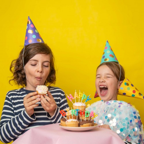 Χάρτινα Καπέλα Πουά Κομφετί PartyDeco 