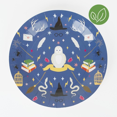Χάρτινα Πιάτα Μάγοι Και Μάγισσες