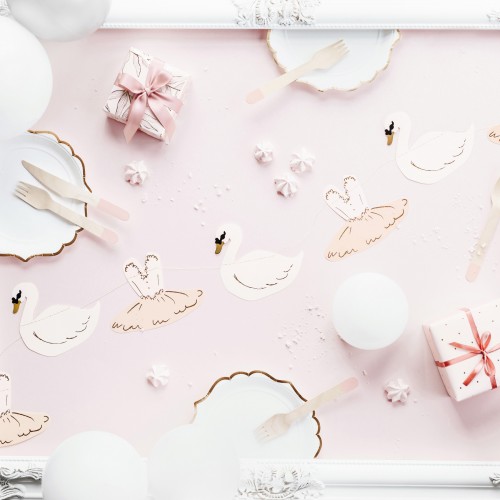 Γιρλάντα Κύκνος Μπαλαρίνα Party Deco