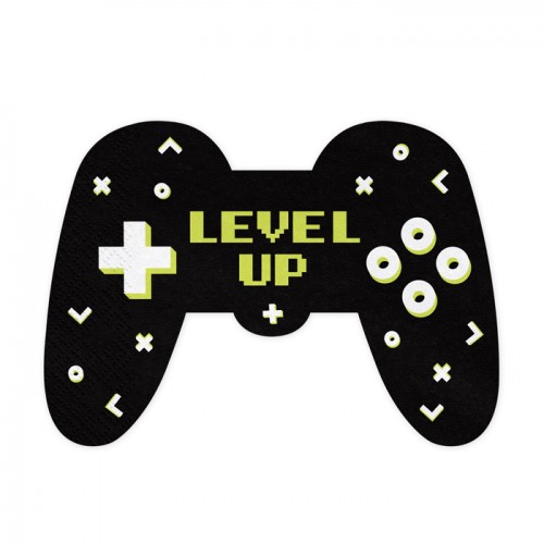 Χαρτοπετσέτες Χειριστήριο παιχνιδιών Gamepad - PartyDeco