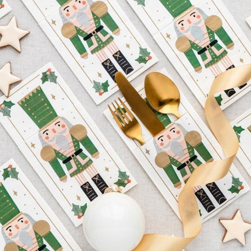 Χαρτοπετσέτες Με Θήκη Καρυοθραύστης