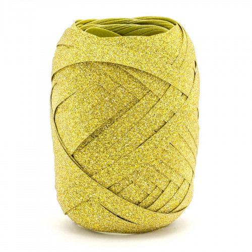 Κορδέλα Γκλίτερ Χρυσή Party Deco