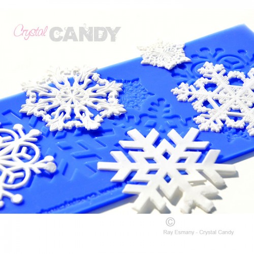 Platinum Collection Καλούπι Δαντέλας - Χιονονιφάδες