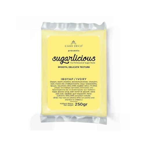 Ζαχαρόπαστα Sugarlicious Ιβουάρ 250gr